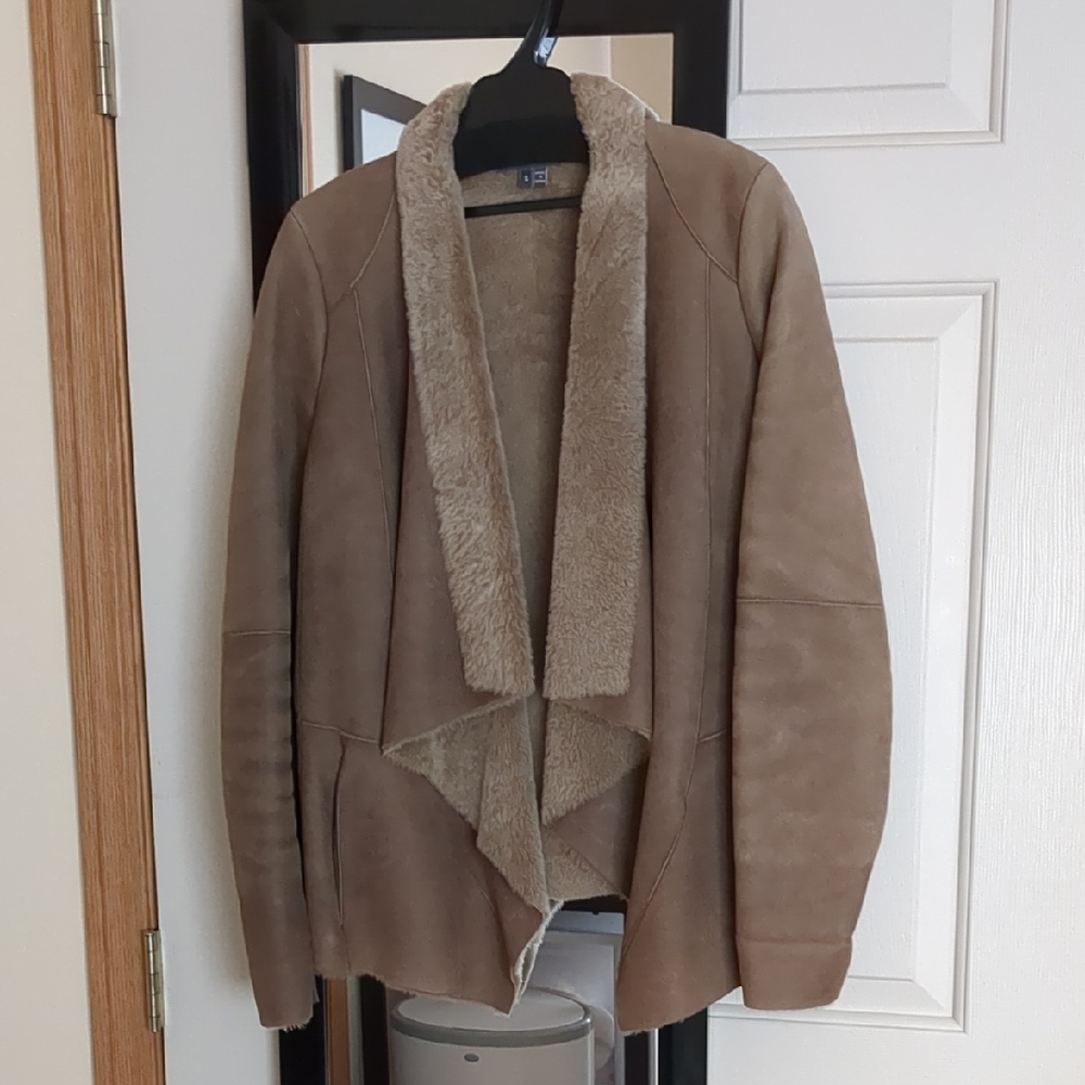 Vince Shearling Cascade Jacket Sz S